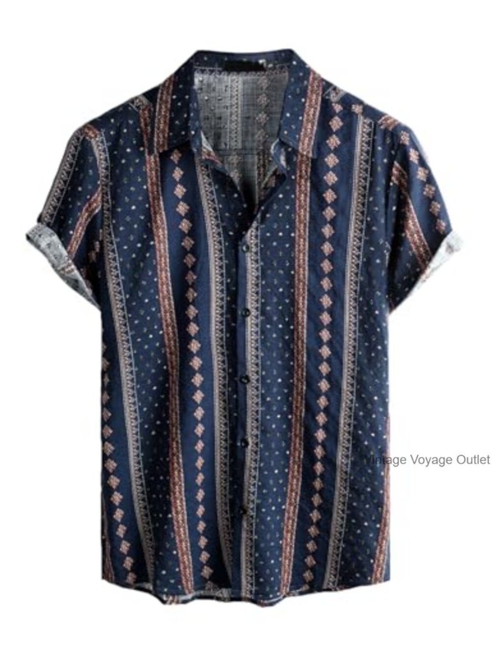 VATPAVE Mens Casual Hawaiian Shirt Short Sleeve Button Down Beach Shirt